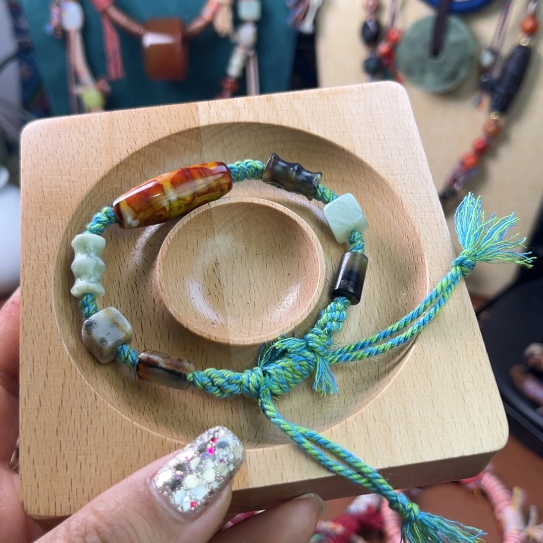 玛瑙/玉髓手链未镶嵌