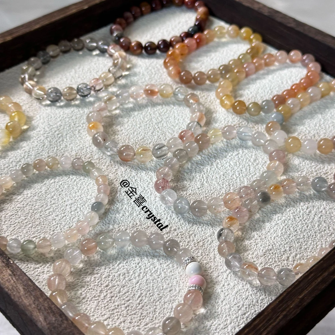 天然水晶手串原创设计