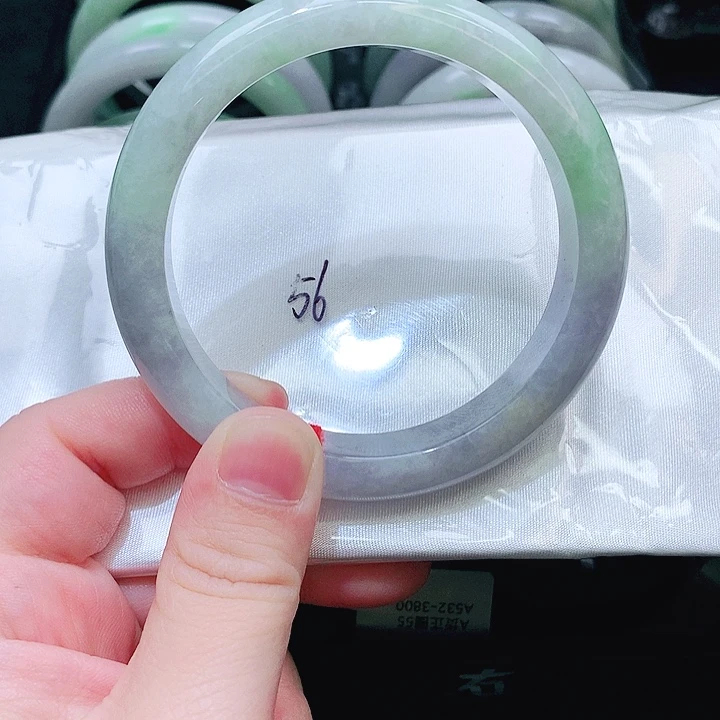 翡翠未镶嵌手镯170