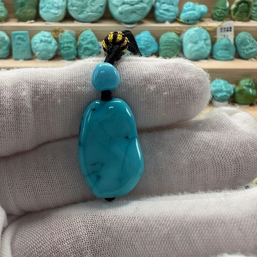 未镶嵌绿松石随形14.8mm