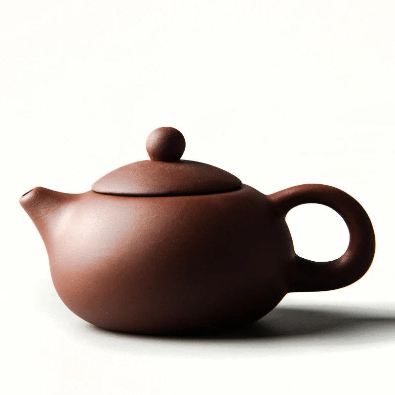 高档复古功夫茶具茶壶家用紫砂壶茶壶纯手工泡茶壶白瓷茶壶