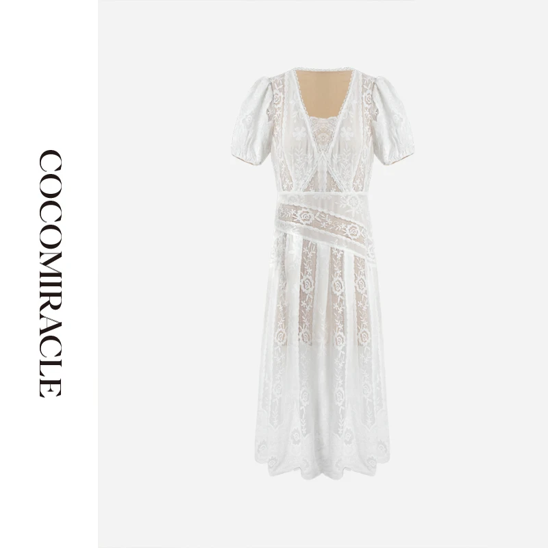 董小姐【一见倾心】新款高级感法式欧若风连衣裙W53LYQ093