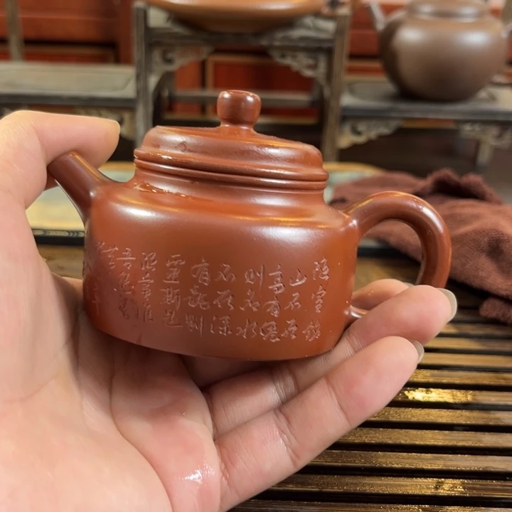 紫砂茶壶原矿紫砂半手工制作