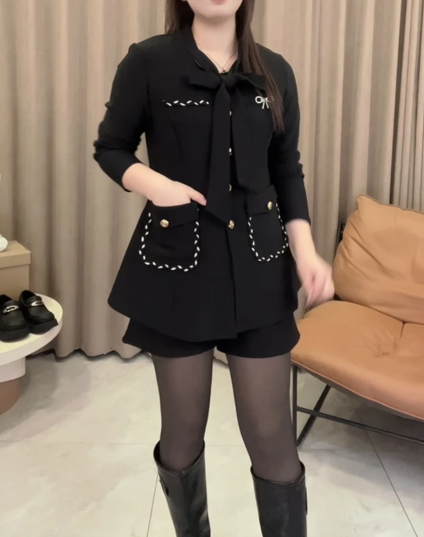 2025新款洋气百搭减龄休闲风气质高级感法师时尚ins风套装