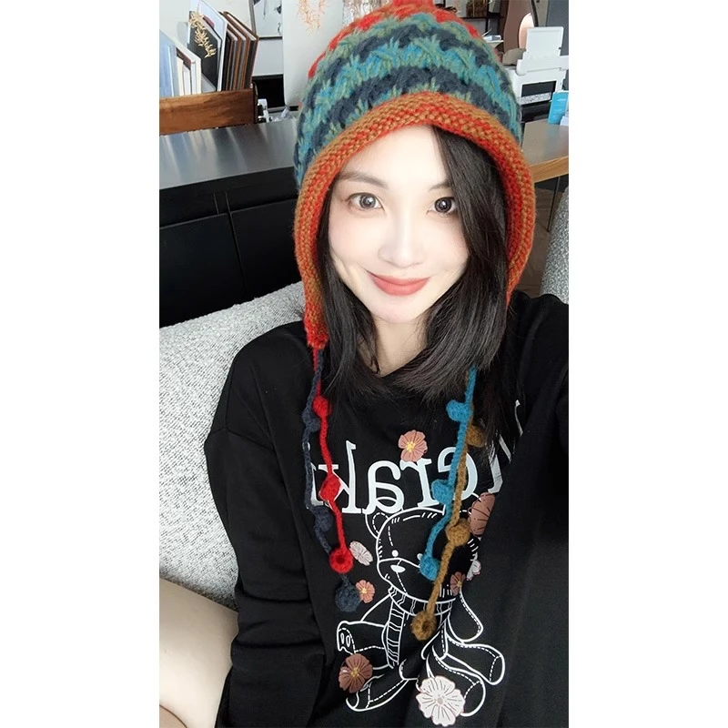 美洋MEIYANG【现货】布丁熊系列 莱赛尔桑蚕丝甜酷卫衣连衣裙T恤