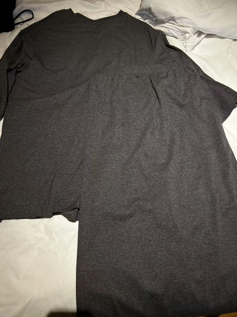 简约慵懒灰色裙套服