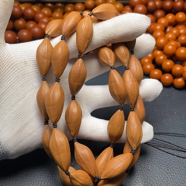 吊坠橄榄核1.25尺寸30颗原皮