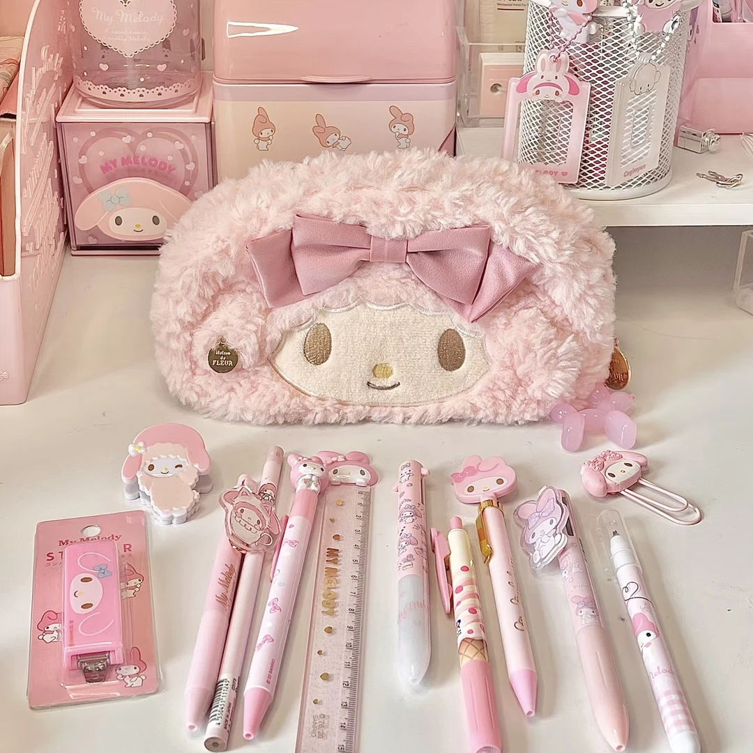 母猴潮玩明盒可爱文具周边套装笔筒收纳盒摆件