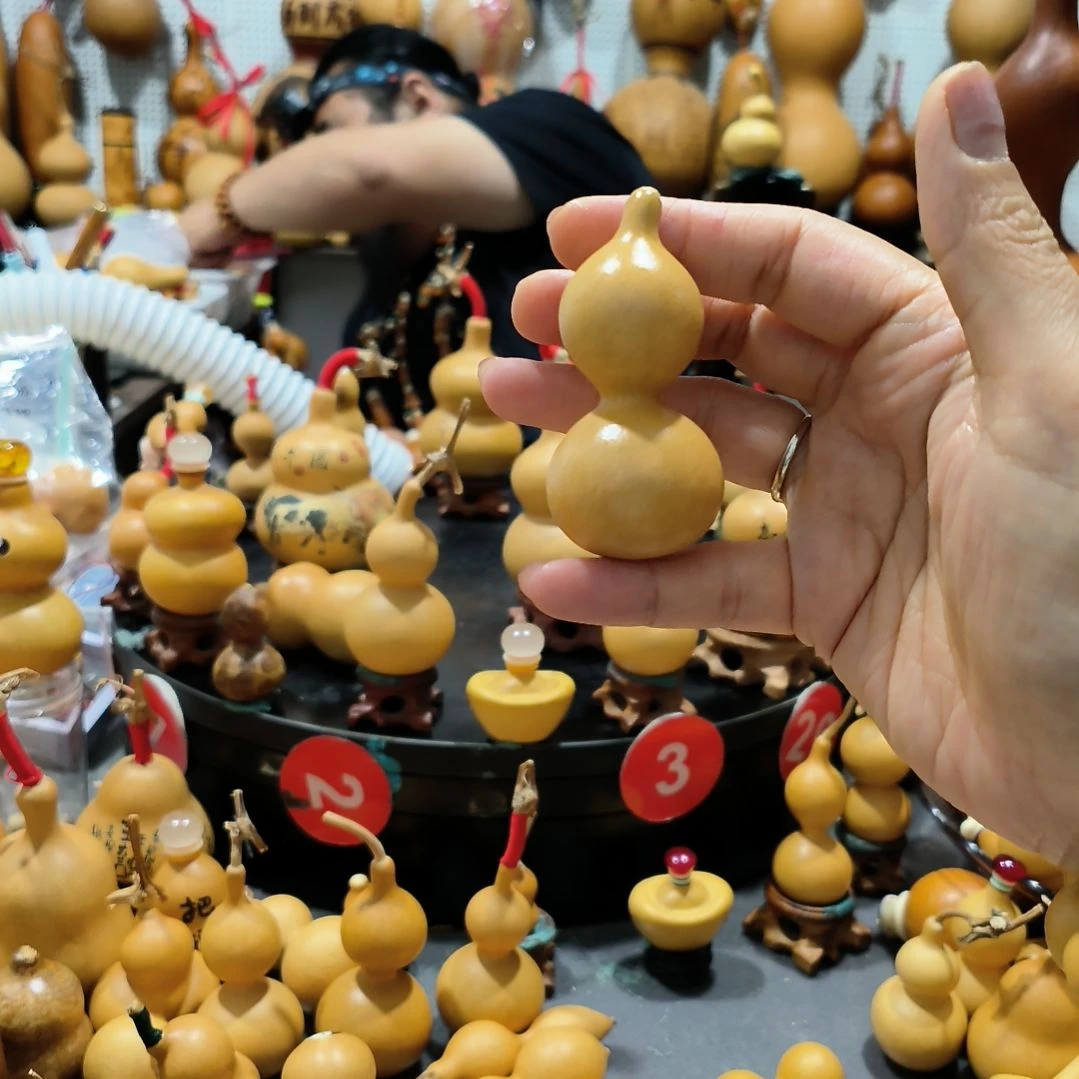 ?***寓葫芦福禄双全手把件