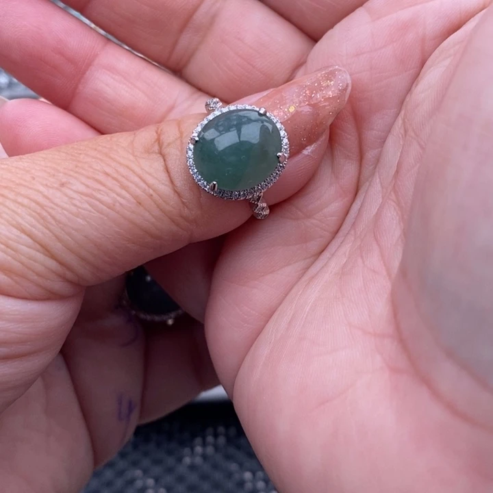 未镶嵌戒指翡翠?*D缅甸