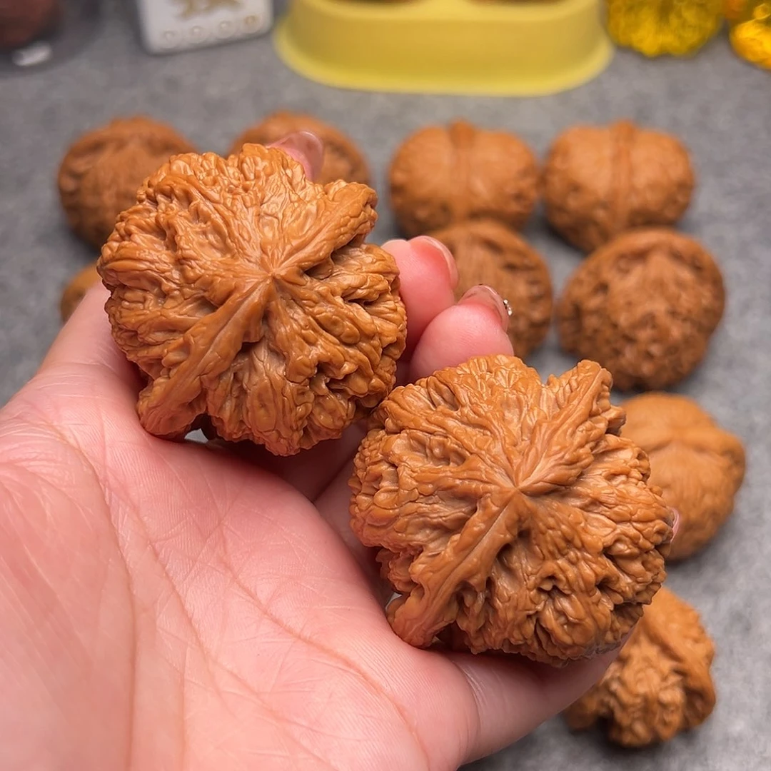 把件文玩核桃精品大粗筋50.8全品毕业款重64.9克