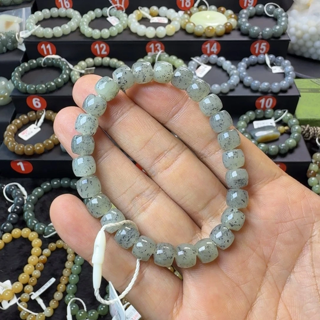 未镶嵌手链和田玉（一物一证 NGTC国检 支持全国复检）