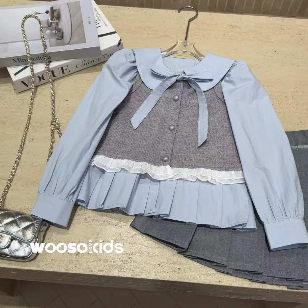 3007儿童学院风三件套