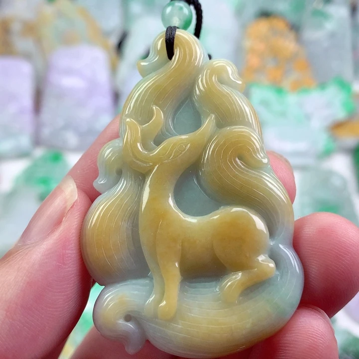 吊坠(不含链)未镶嵌翡翠