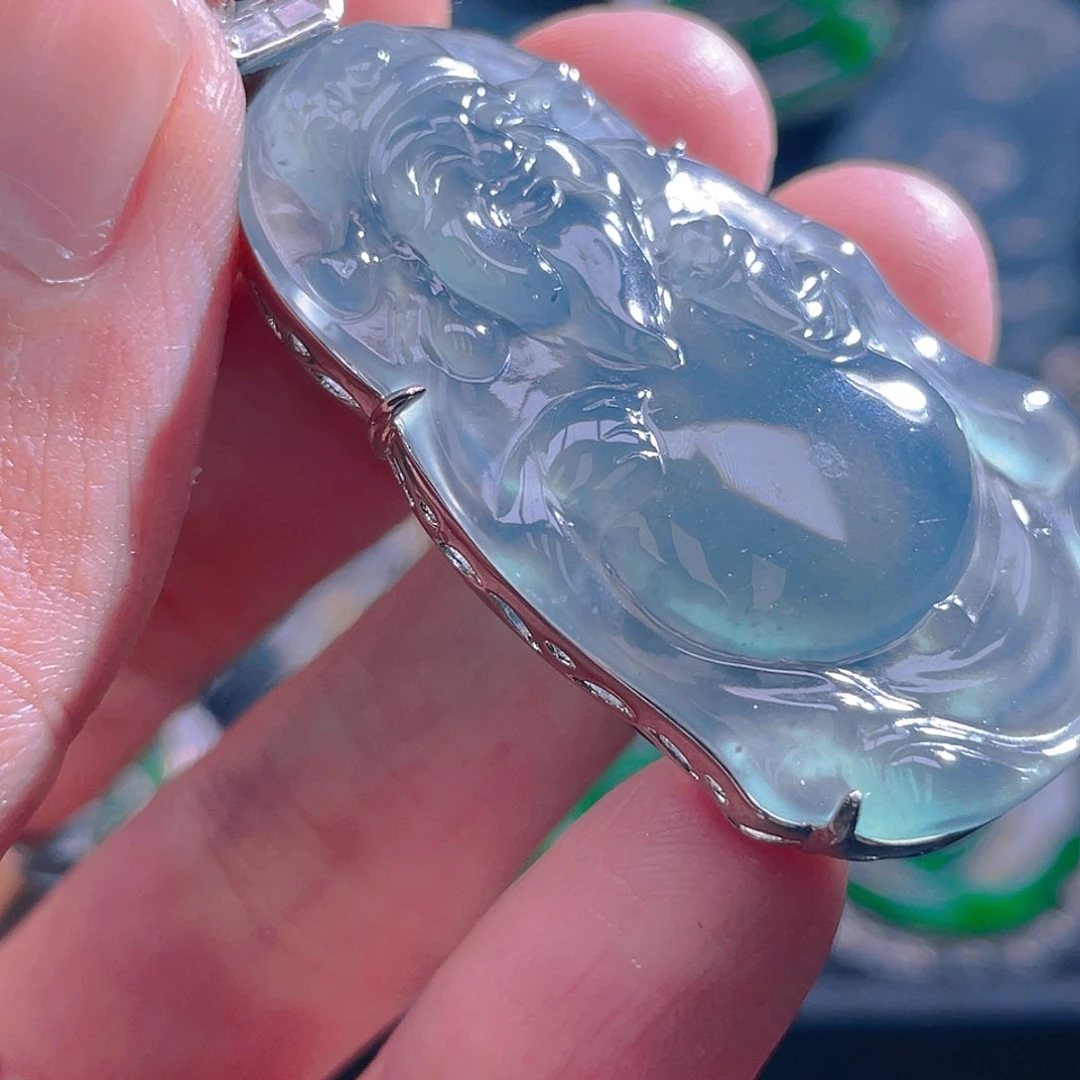 颈饰未镶嵌翡翠翡翠
