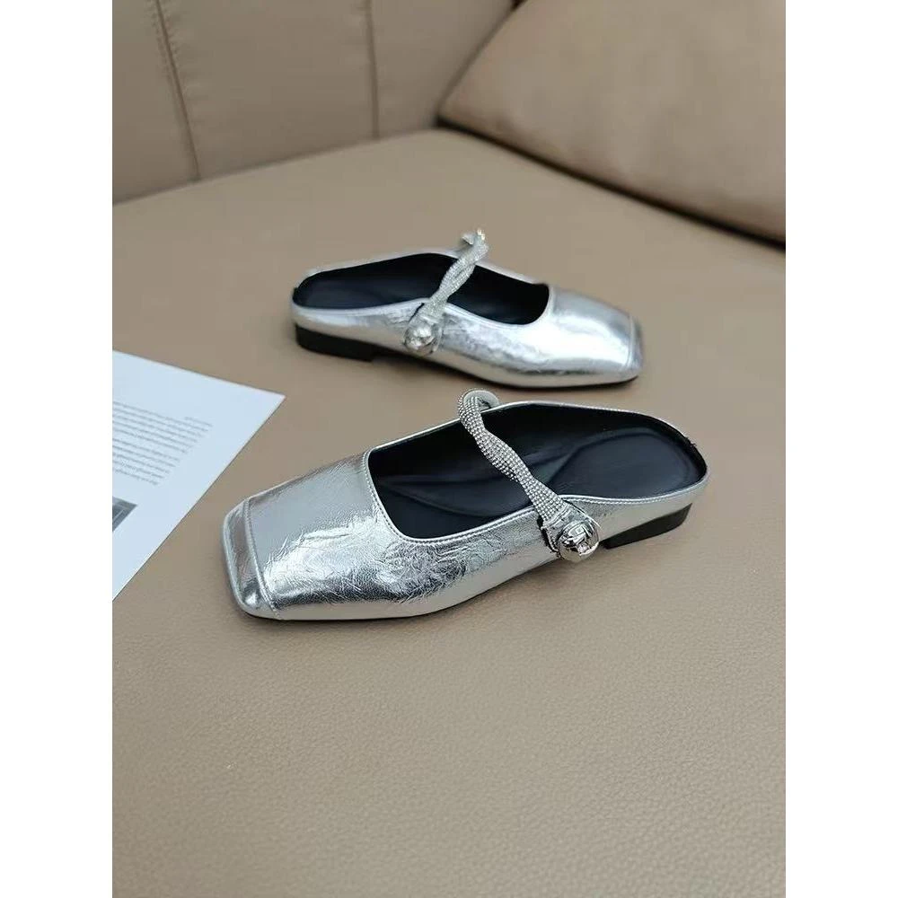 新款气质休闲百搭女士休闲半拖鞋A/YRYD/88-137