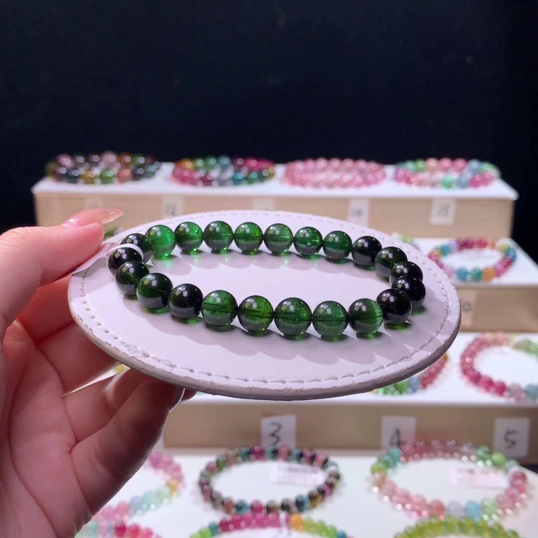 未镶嵌手链碧玺碧玺