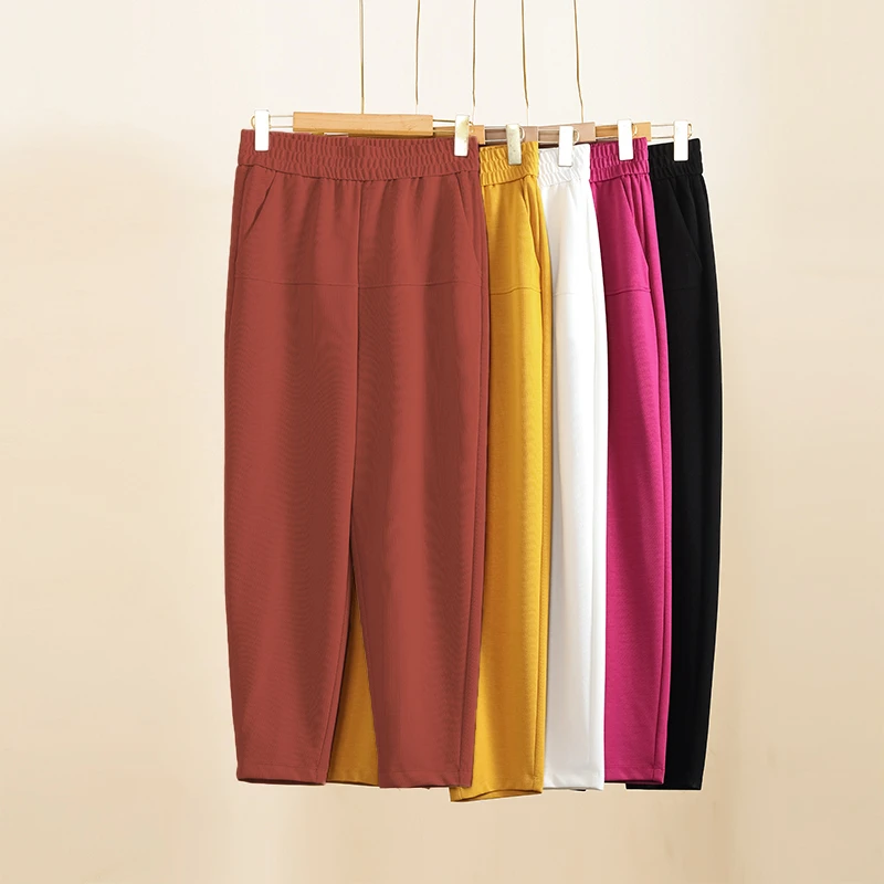 秋季新款显瘦遮肉百搭老爹裤高腰松紧舒适2025年减龄气质宽松 255