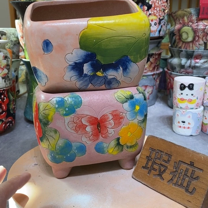 景德镇艺术手绘作品