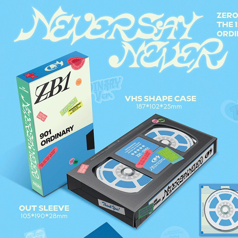 国内现货ZB1专辑ZEROBASEONE正规一NEVERSAYNEVERpb版本zb1专辑