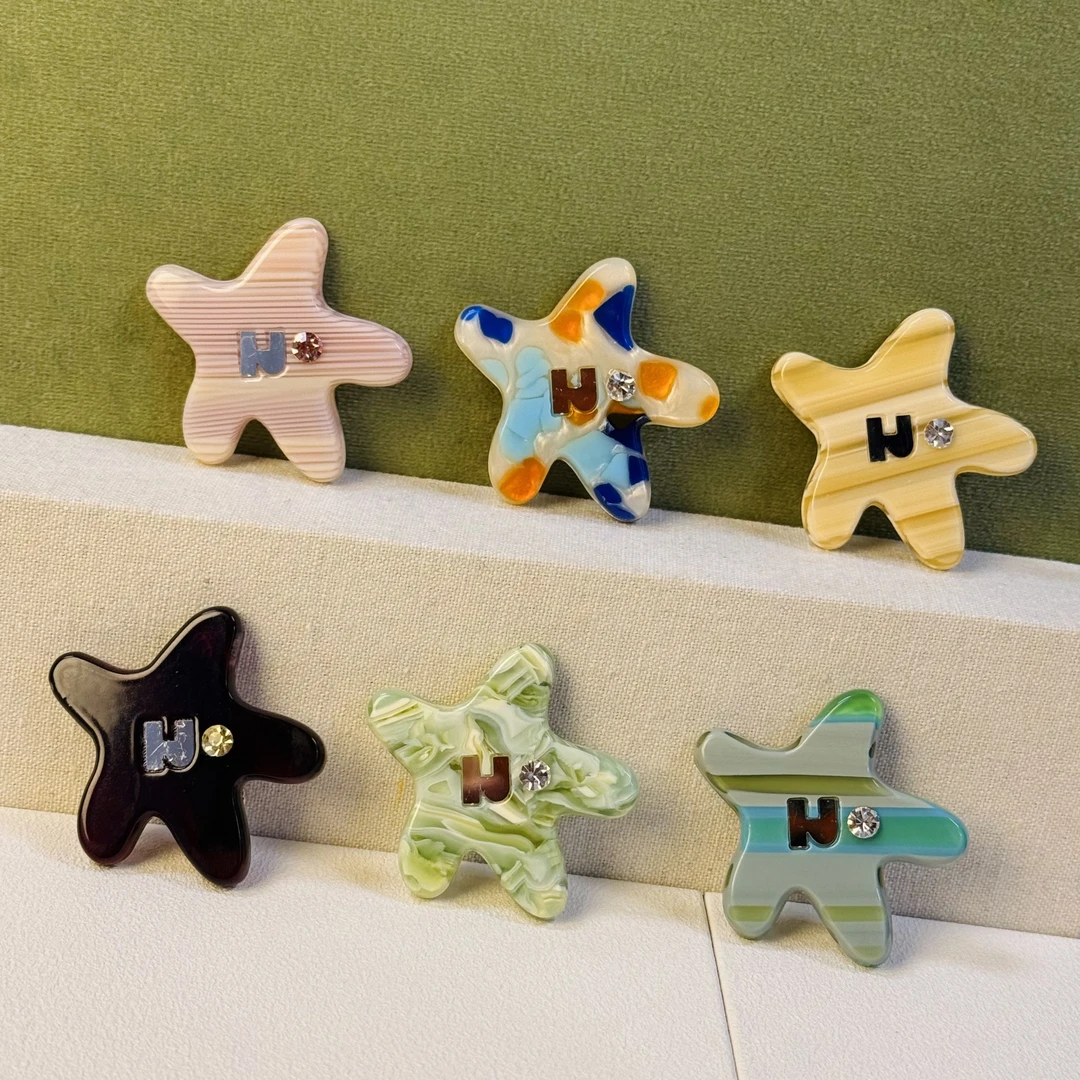 【Ta*i】海星醋酸鸭嘴夹#134