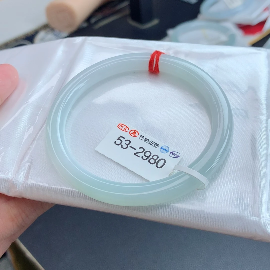 翡翠手镯未镶嵌天然翡翠20号