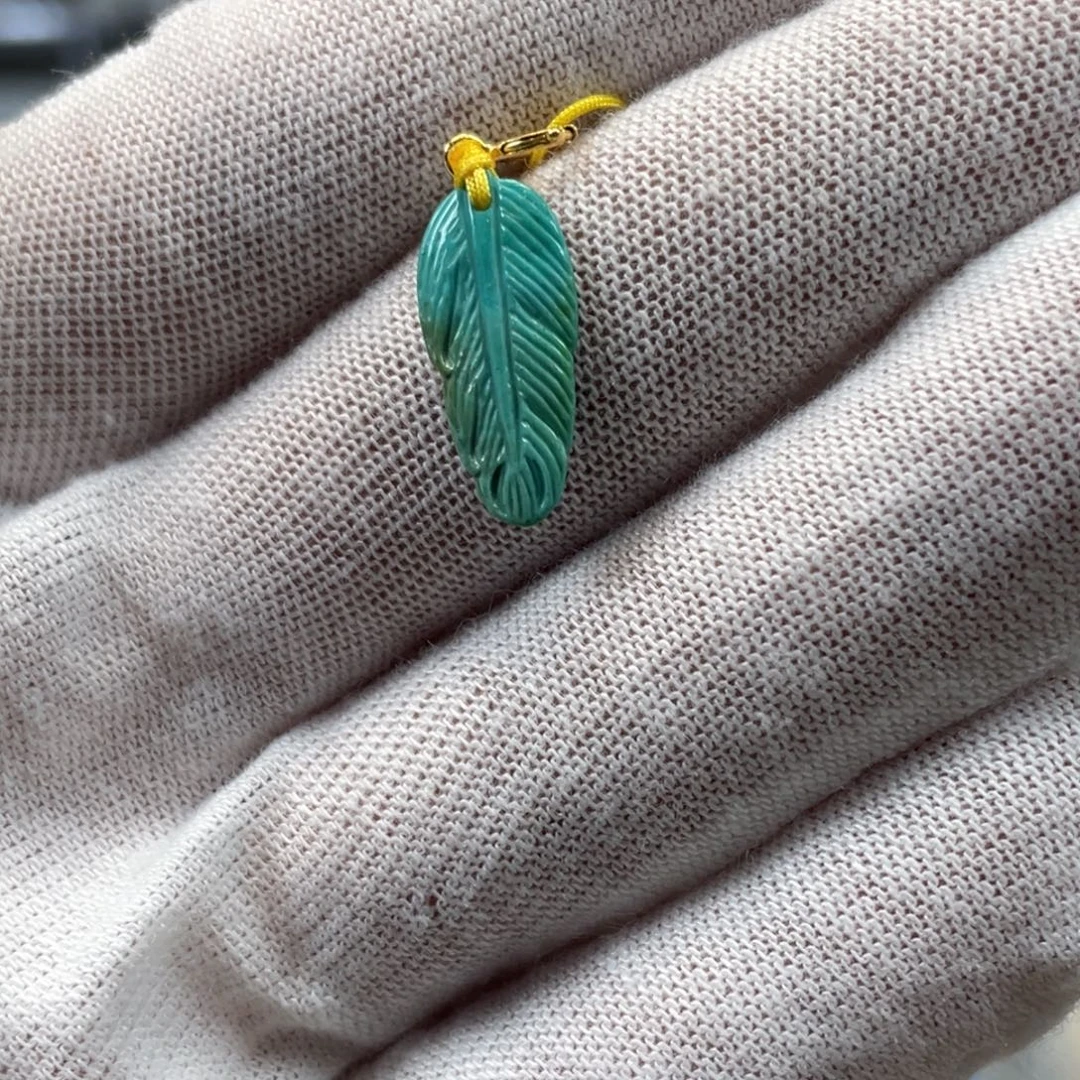 未镶嵌绿松石挂件