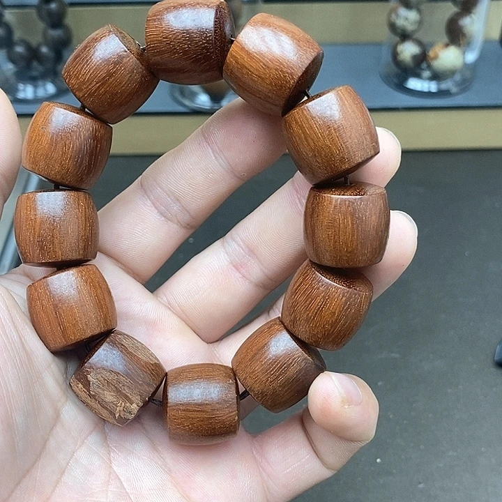 沉香沉香碎屑玉化红土12