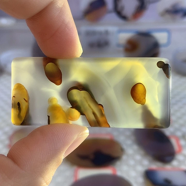 玛瑙/玉髓合金颈饰