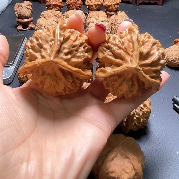 吊坠文玩核桃帝王狮子头三棱49尺寸核桃哈哈哈哈哈哈