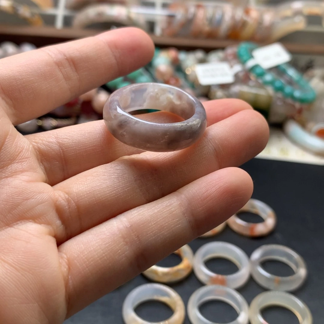 【闪购商品】未镶嵌戒指玛瑙/玉髓?***?