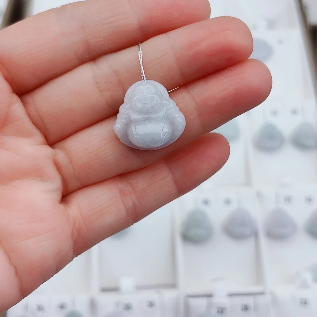 翡翠吊坠(赠链)未镶嵌翡翠佛公