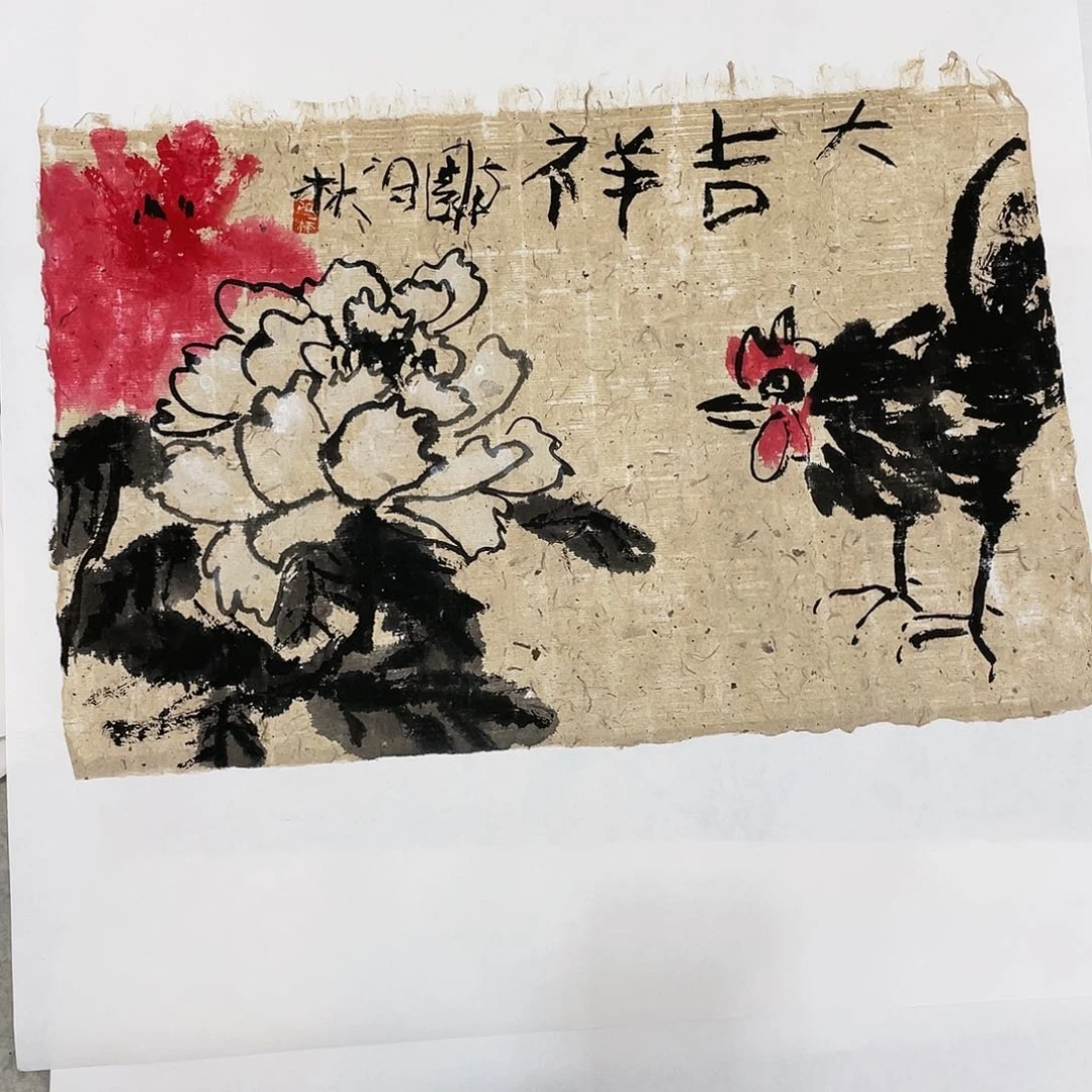 国画阿*冯林精品花鸟