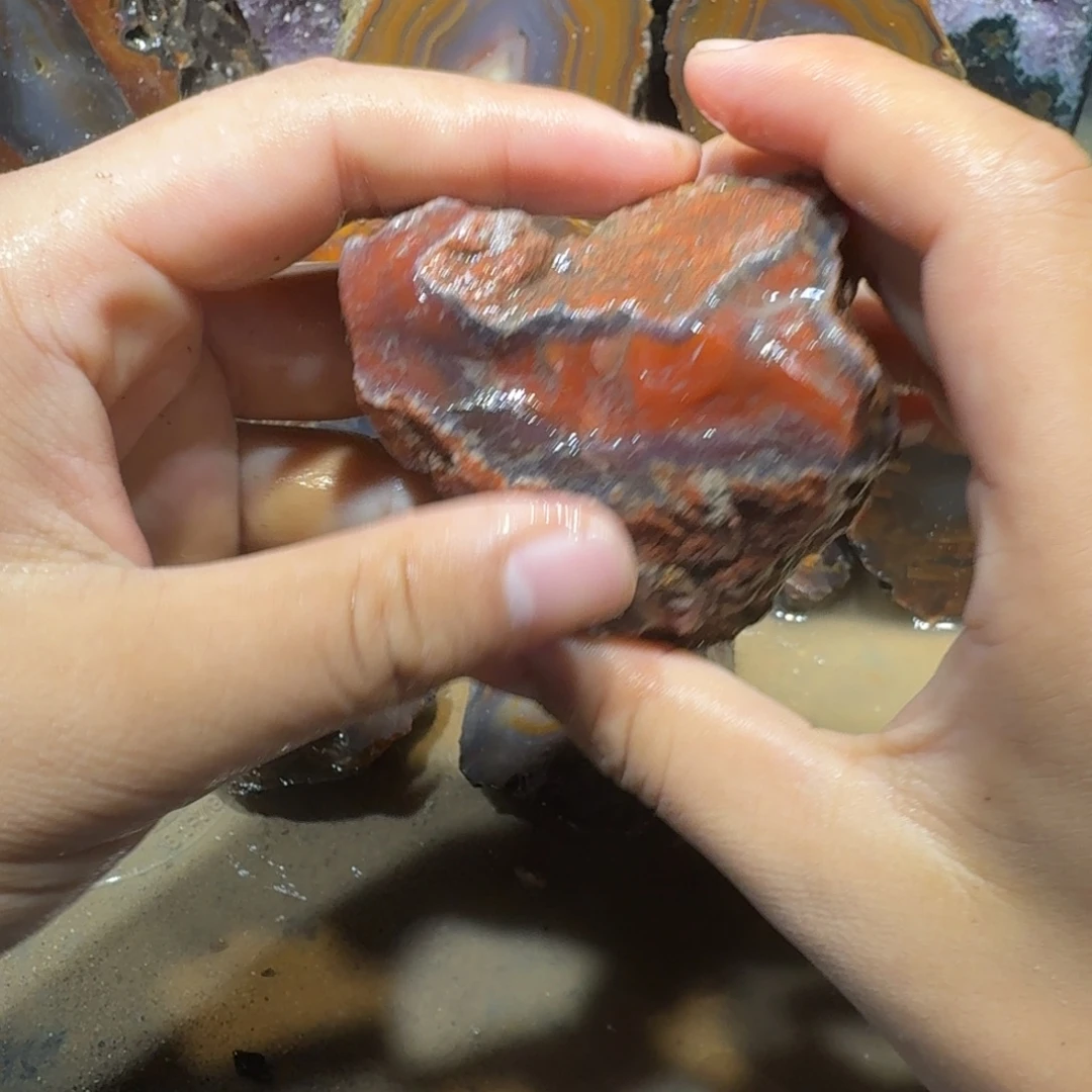 未镶嵌玛瑙/玉髓珠宝半成品