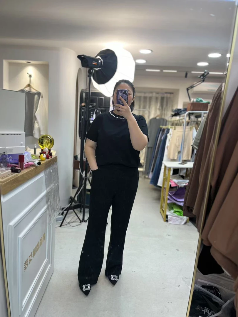 Da工装微喇裤 2025春季韩国东大门正品代购（no退