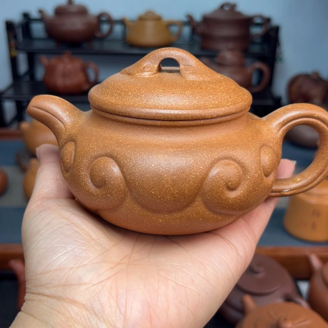 紫砂茶壶九**蒲手工制作