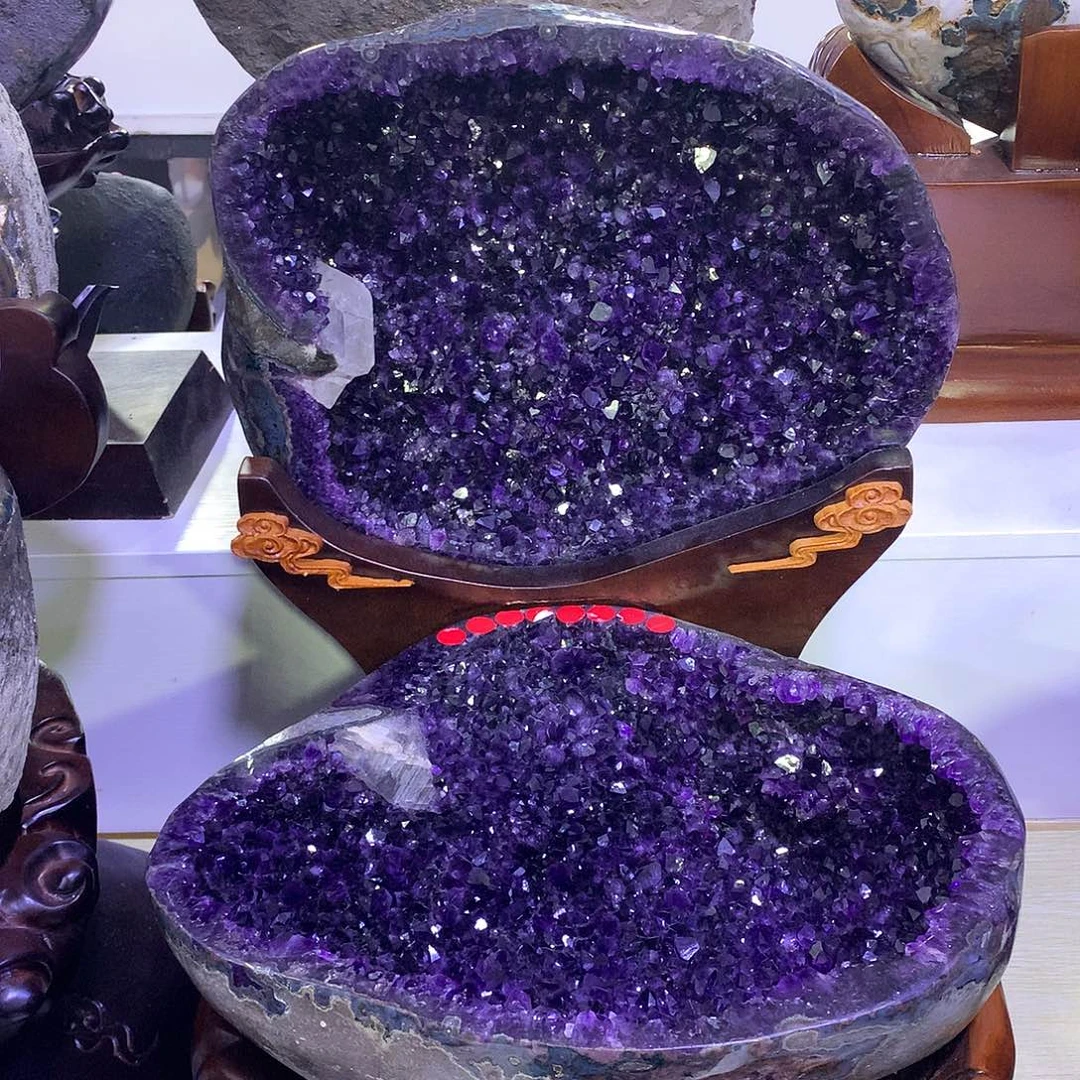 未镶嵌大型摆件（非配饰）紫晶