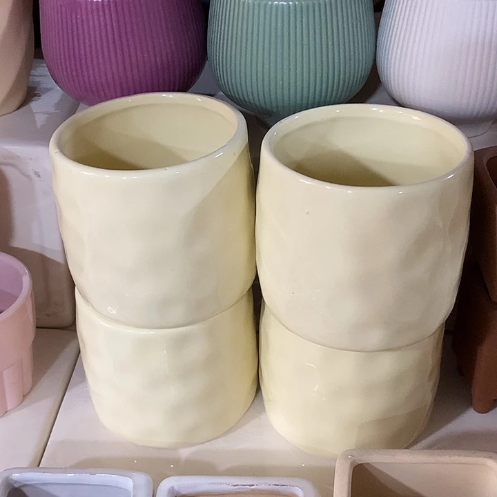 摆件陶盆有孔 瑕疵介意勿拍