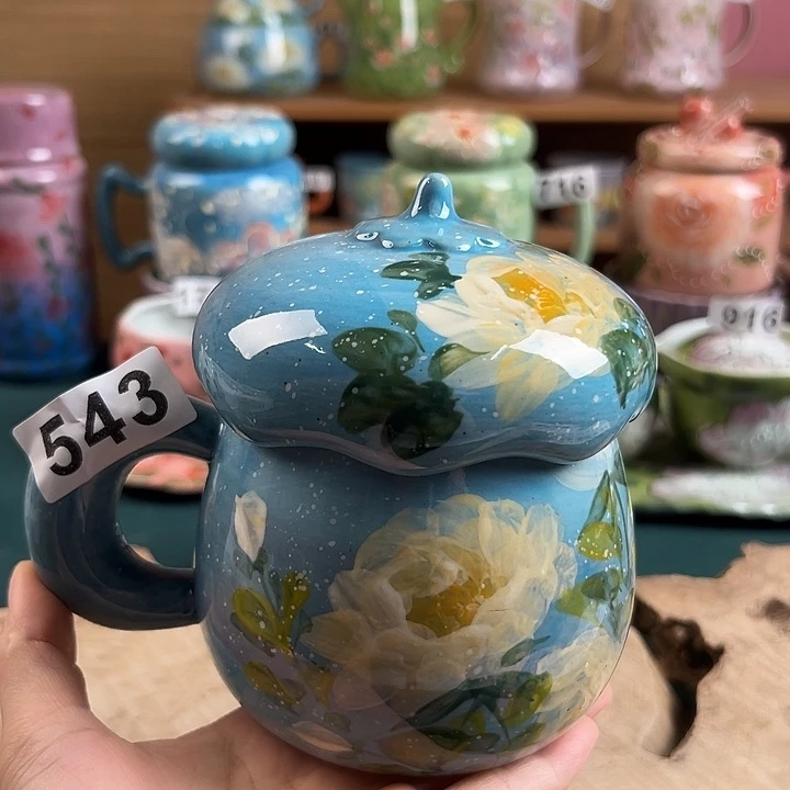景德镇陶瓷手绘作品543
