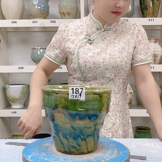 景德镇陶瓷花瓶花盆