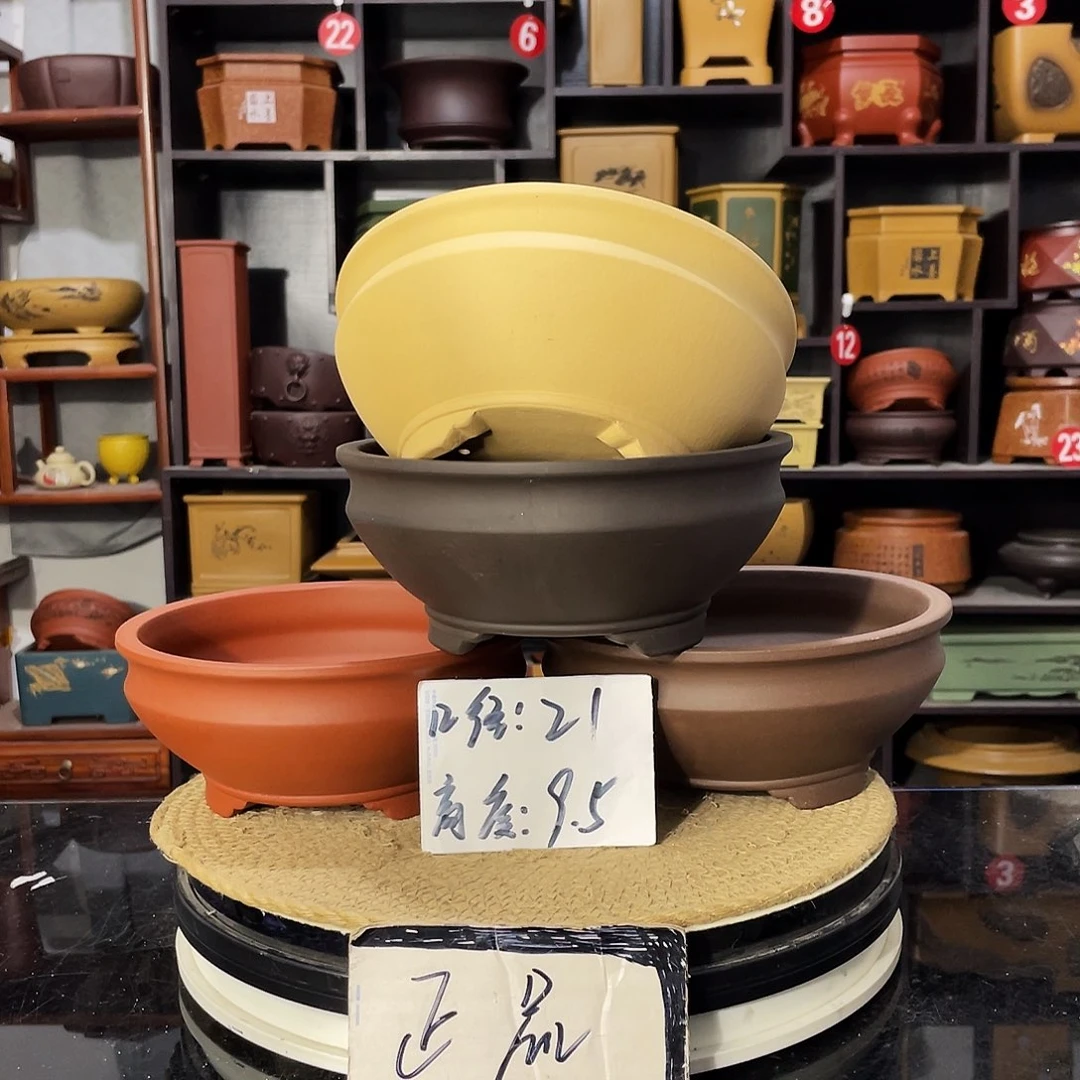 D-盆尚好紫砂花盆