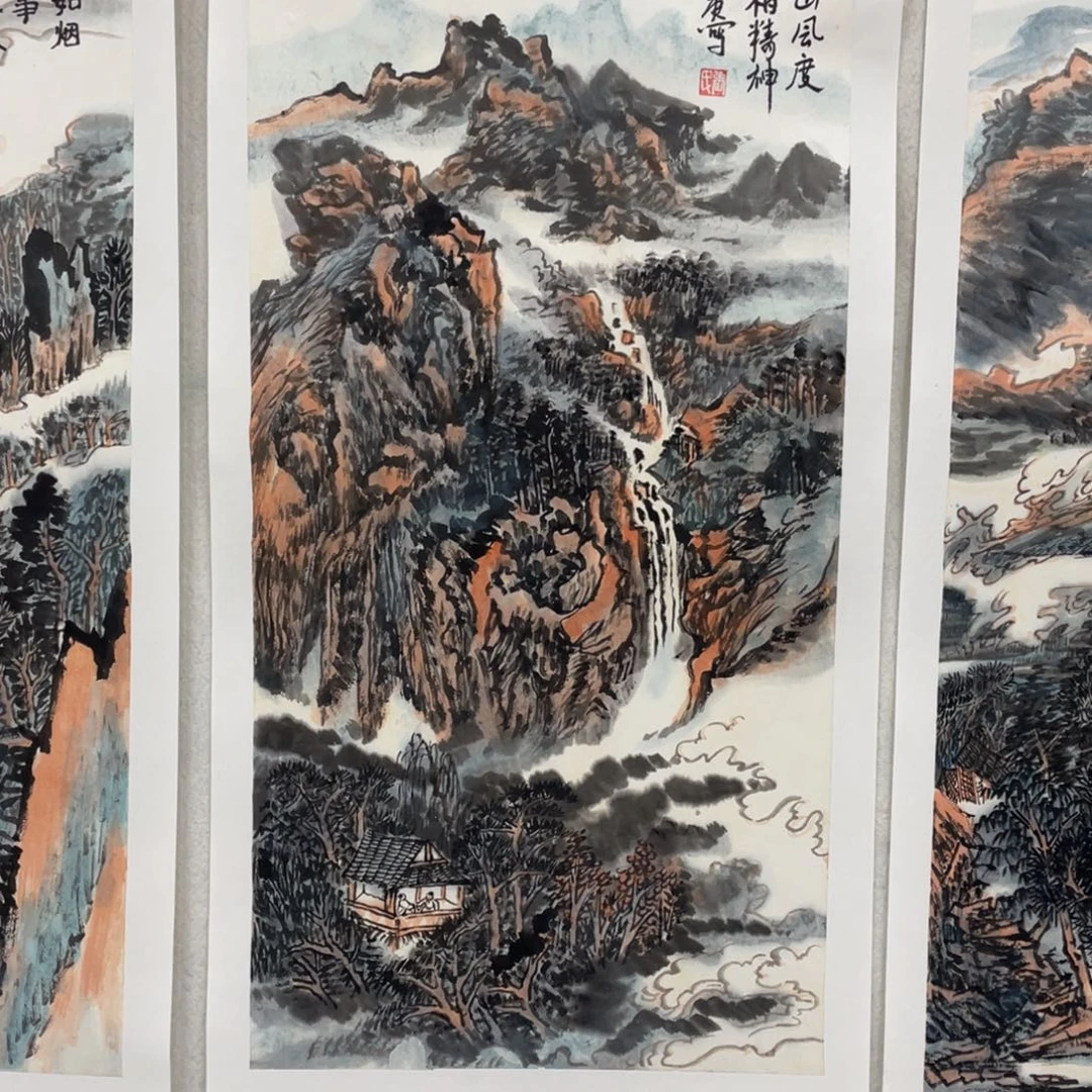 国画2平尺国画作品