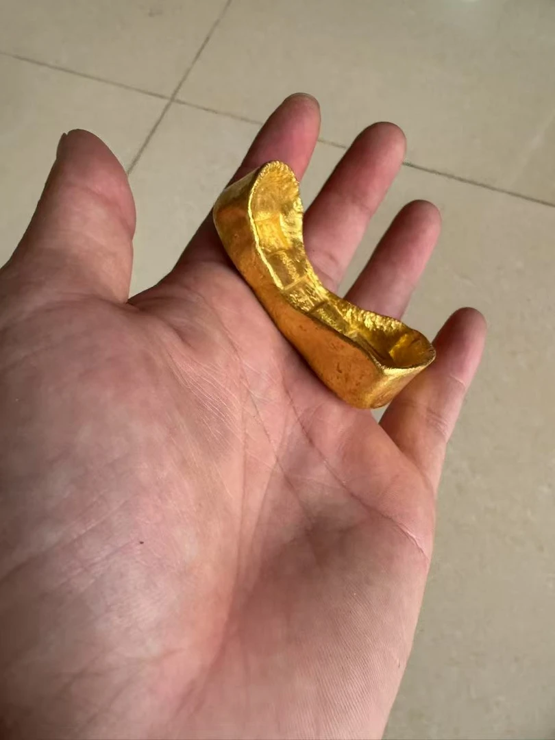 M288-木木精品金元宝摆件