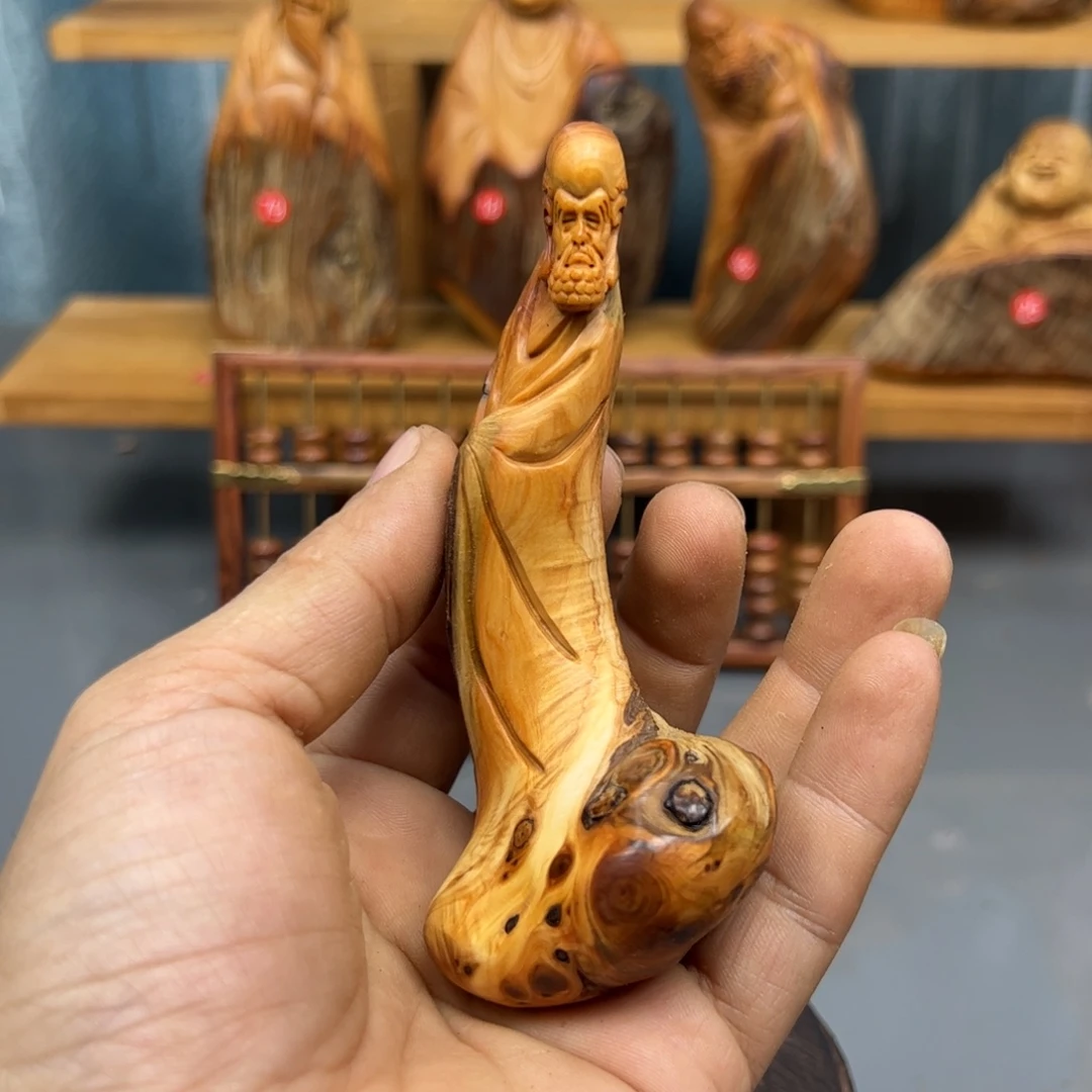 *****木崖柏木摆件手把件，