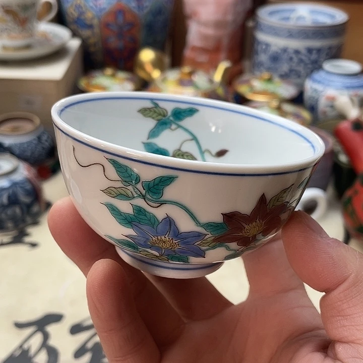 瓷片008 一人直播，看品直播间说序号