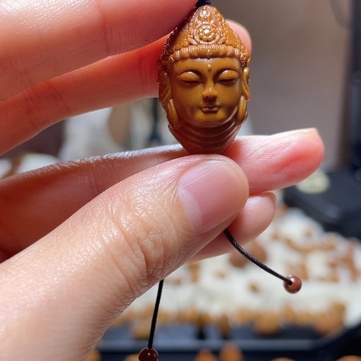 橄榄核吊坠三生三世 观音