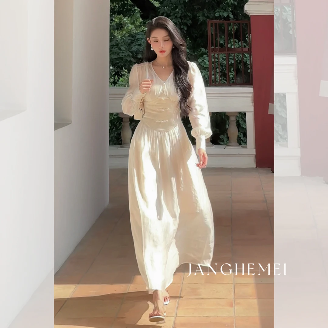 JANGHEMEI连衣裙L03286M32微瑕福利价-介意勿拍