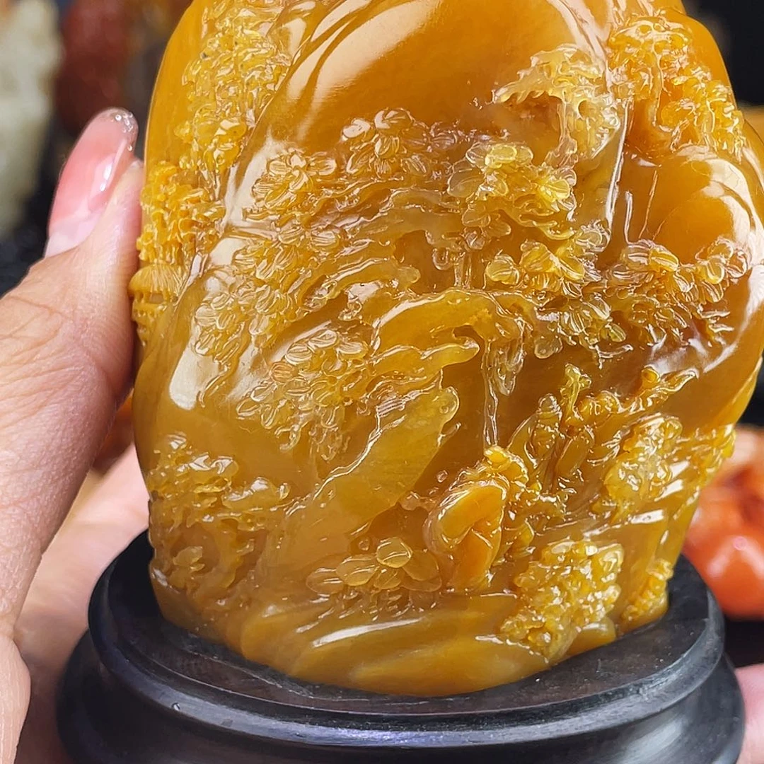 剪***布老挝石寿山石文化的