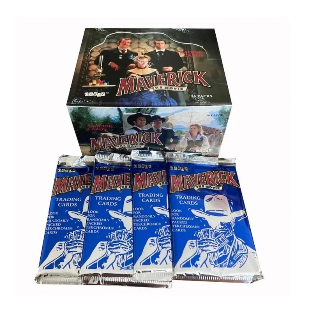1994年T赌侠马华力Maverick独行侠梅尔·吉布森经典影视收藏卡卡牌