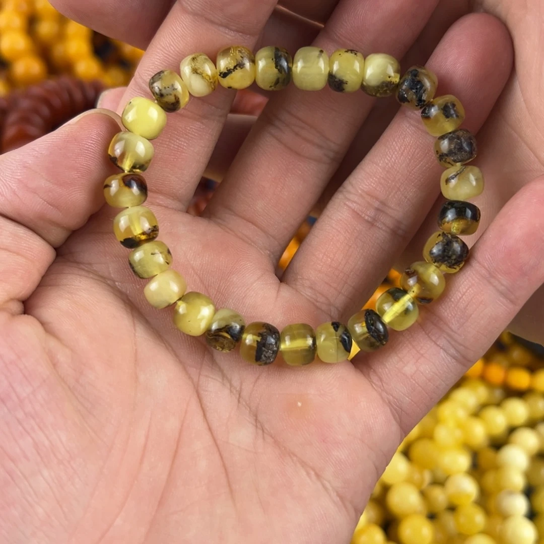 琥珀未镶嵌珠宝奇石